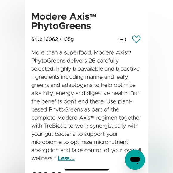 Modere Axis Phytogreens - Picture 4 of 7